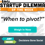 justdecide,NY startup,startup dilemma of the week, nibletz features